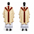 Semi-Gothic Cream Chasuble