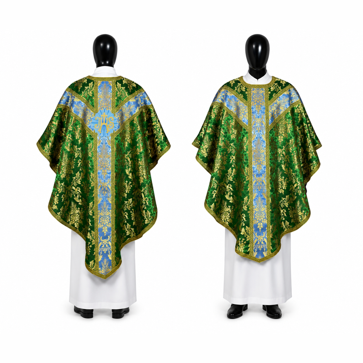 Semi-Gothic Chasuble Green