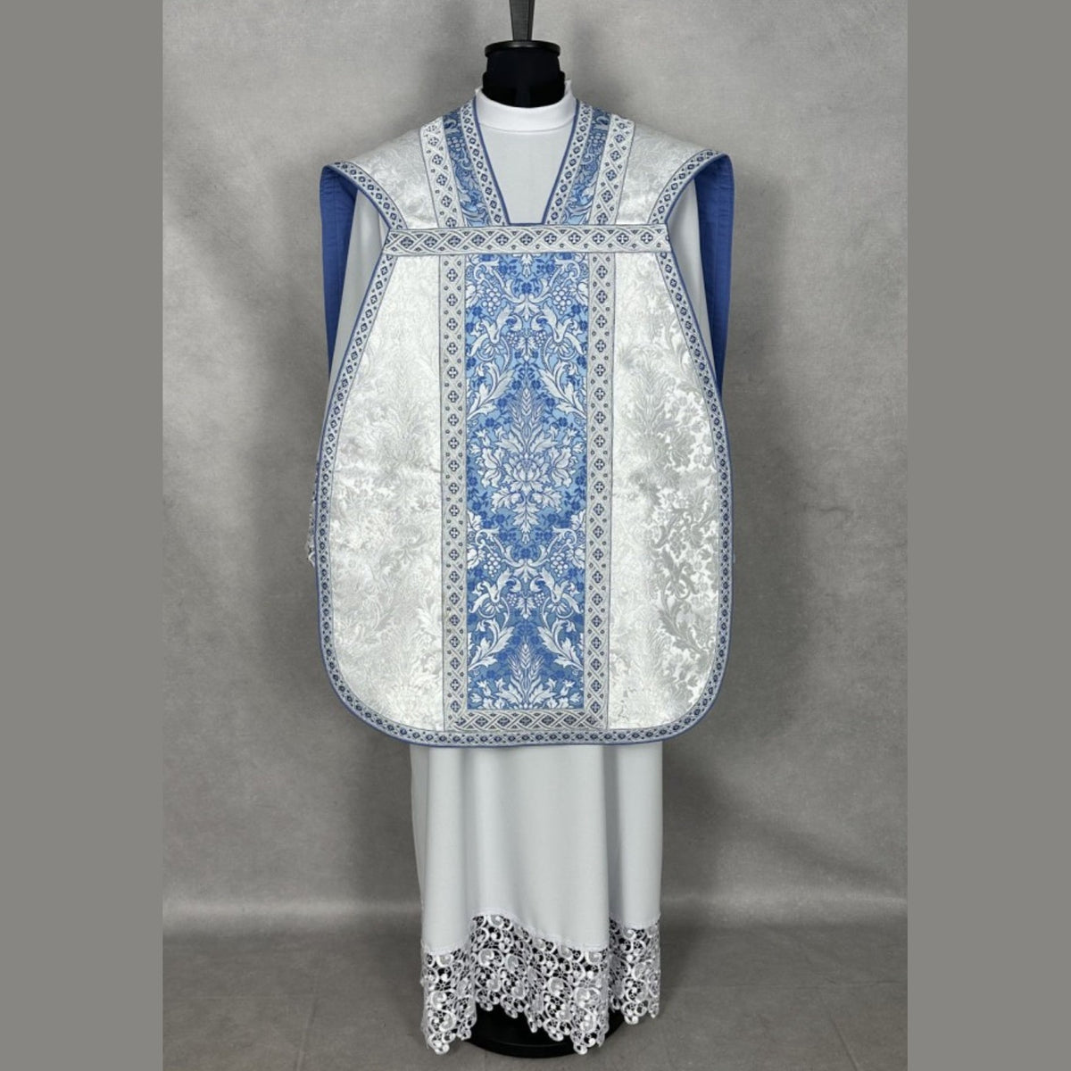 Roman chasuble with a Marian cross
