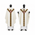Semi-Gothic Chasuble, White