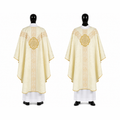 Semi-Gothic Cream Chasuble