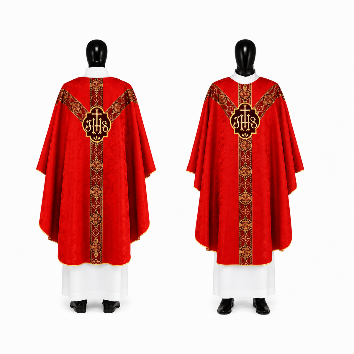 Semi-Gothic Chasuble, Red